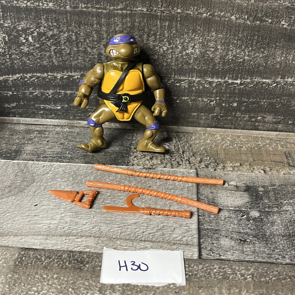 Vintage 1988 Hard Head Donatello Teenage Mutant Ninja Turtles Figure